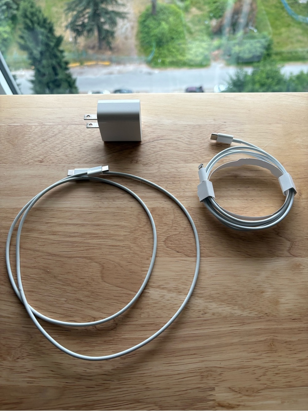 Apple USB-C and Lightning Power Adapter Charger